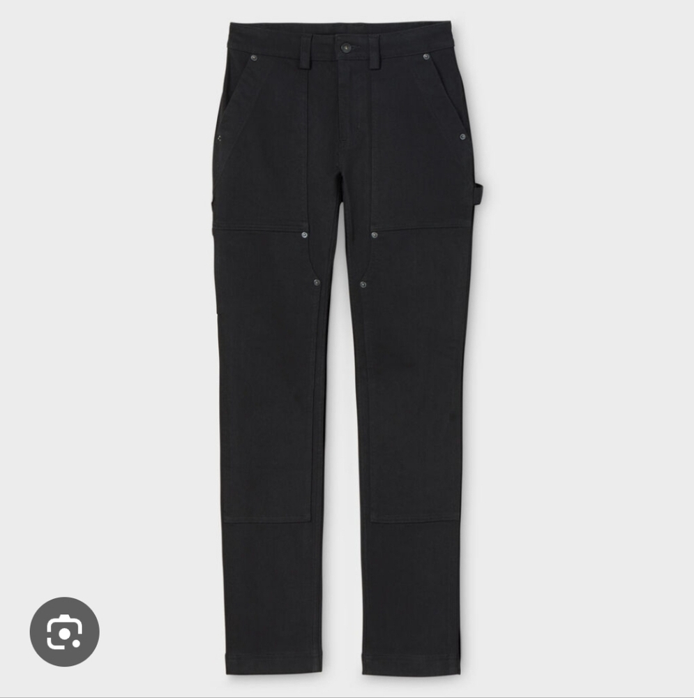 Duluth Trading Co Women's Black Regular Fit Pants